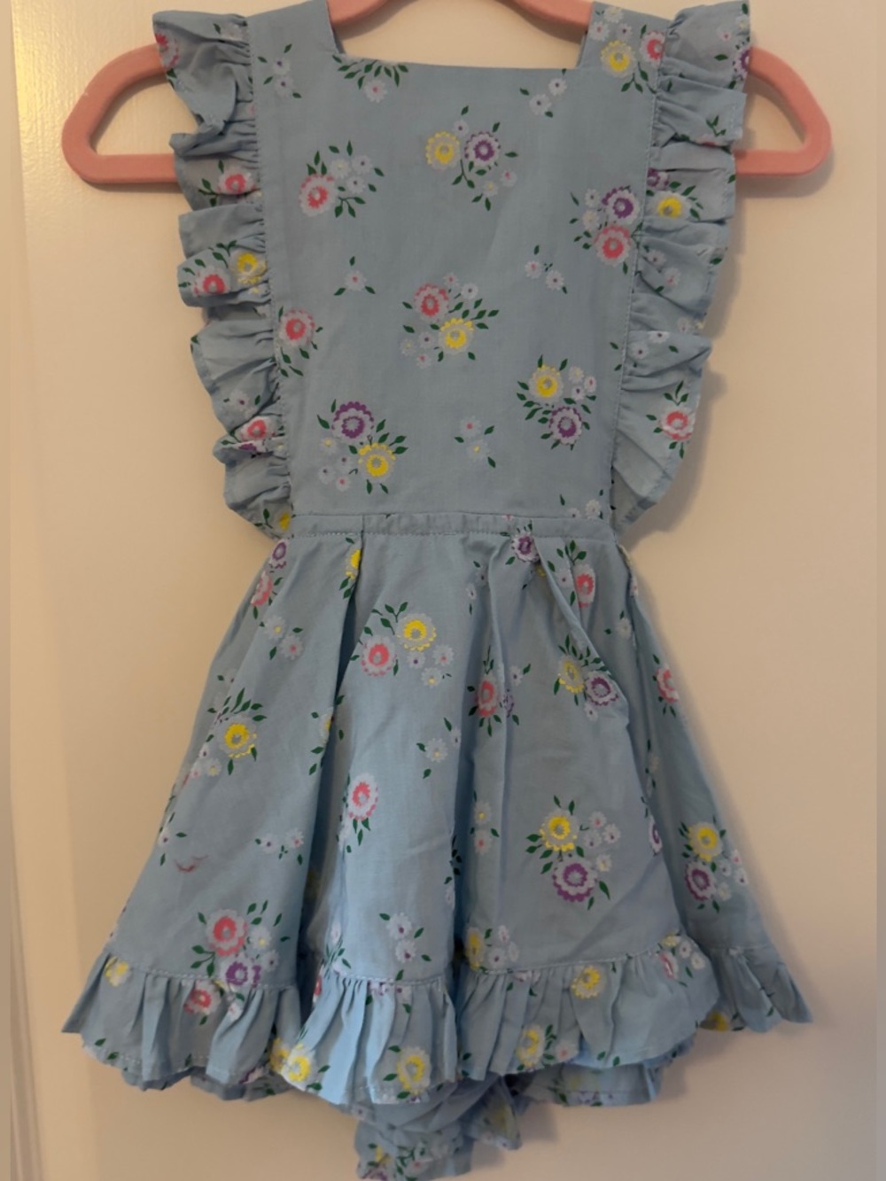 3T Numi floral pinafore dress
